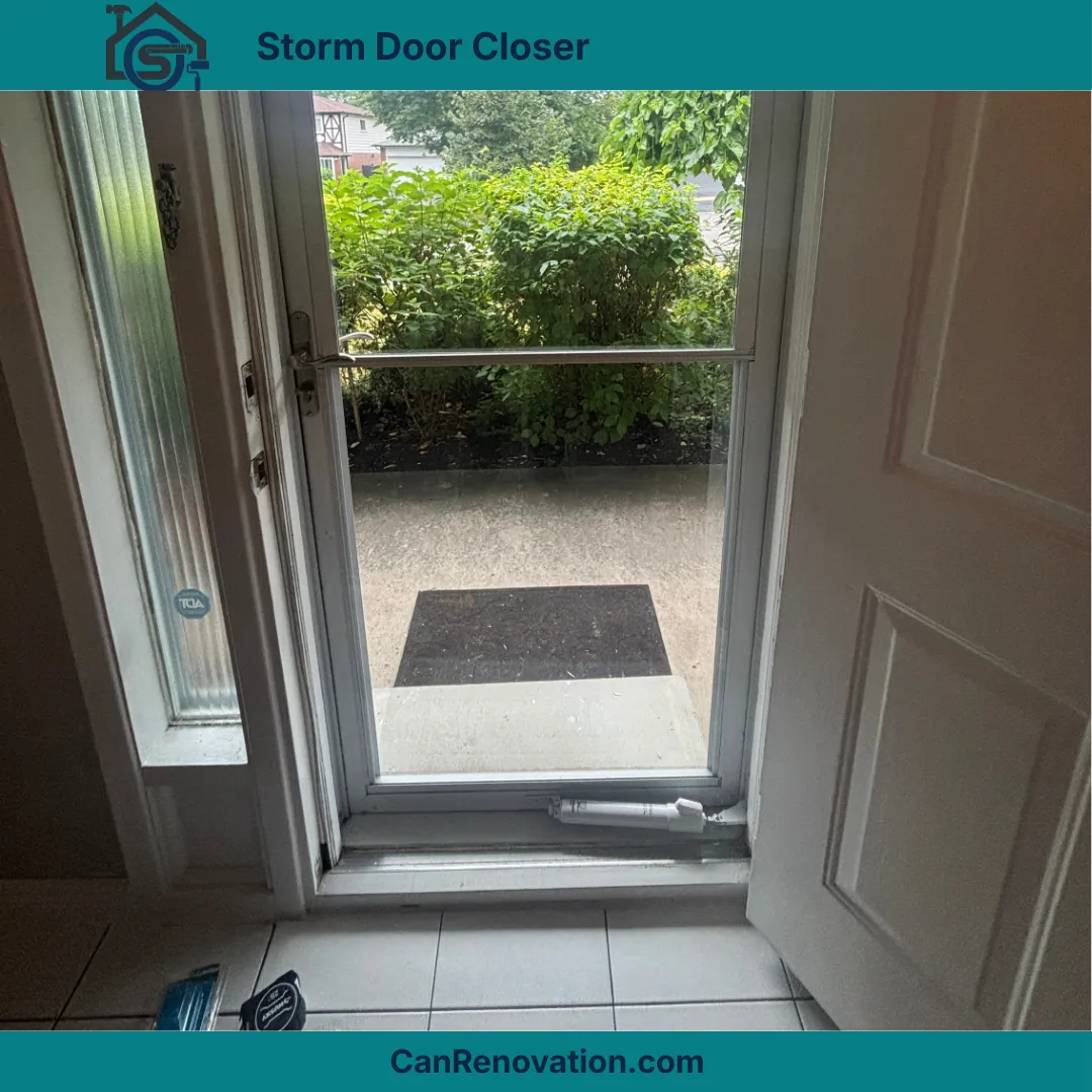 Storm Door Closer Installation – North York